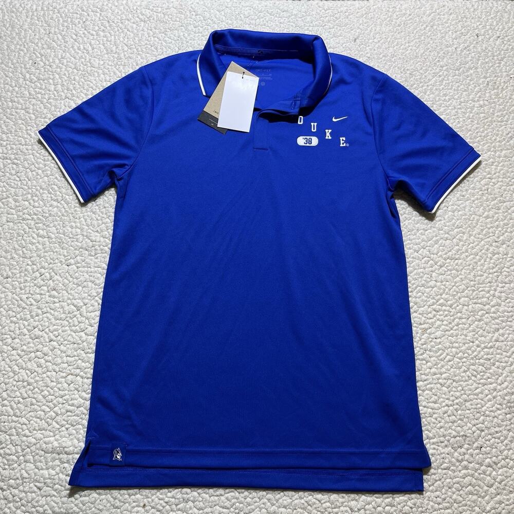 Nike Dri-FIT Duke Performance Polo Shirt $52.00 Retail